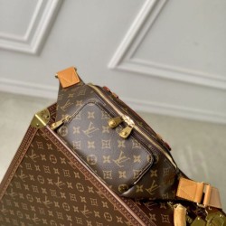 Replica qualità specchio Borsa a tracolla Louis Vuitton Rush Bumbag G69 da uomo M14019