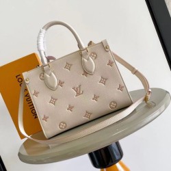 Replica qualità specchio Borsa Tote Louis Vuitton OnTheGo PM M14403 M45653