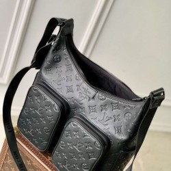 Replica qualità specchio Borsa cargo Hobo LV M14778 Nera