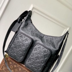 Replica qualità specchio Borsa cargo Hobo LV M14778 Nera