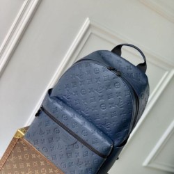 Replica qualità specchio Borse Firmate  zaino Discovery Louis Vuitton da uomo M14884 Blu