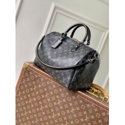 Borsa da uomo Louis Vuitton Speedy Soft 30 M15102 Monogram Eclipse Borsa da uomo Louis Vuitton Speedy Soft 30 M15102 Monogram Eclipse