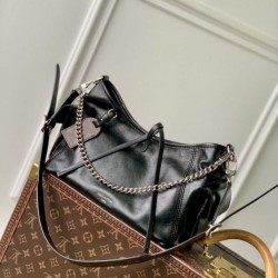 Replica qualità specchio Borse Firmate  a tracolla Louis Vuitton CarryAll Cargo Vibe PM M24861 Nera
