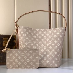 Replica qualità specchio Borsa a secchiello Louis Vuitton All In GM M25727 Firma Meowgram