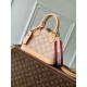 Replica Borsa Louis Vuitton Alma BB M25728 Firma Meowgram Imitazioni Replica qualità specchio Borsa Louis Vuitton Alma BB M25728 Firma Meowgram