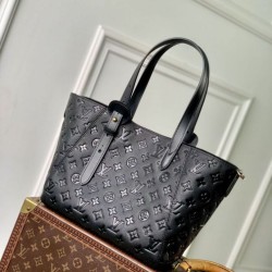 Replica qualità specchio Borsa a secchiello Louis Vuitton All In One PM M25858 Nera