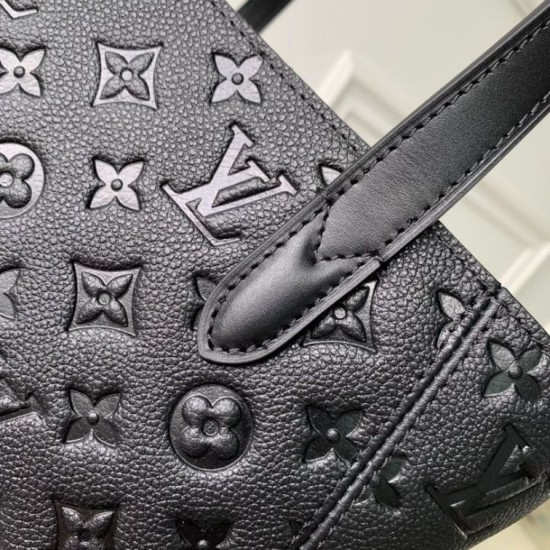 Replica Borsa a secchiello Louis Vuitton All In One PM M25858 Nera Imitazioni Replica qualità specchio Borsa a secchiello Louis Vuitton All In One PM M25858 Nera