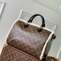 Replica Borsa Teddy LV Speedy Soft 30 M26326 Imitazioni Replica qualità specchio Borsa Teddy LV Speedy Soft 30 M26326