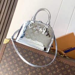 Replica Borsa Alma BB LV M26335 Argento Imitazioni Replica qualità specchio Borsa Alma BB LV M26335 Argento
