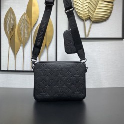 Replica Borsa messenger da uomo Louis Vuitton Trio M26713 Nera Imitazioni Replica qualità specchio Borsa messenger da uomo Louis Vuitton Trio M26713 Nera