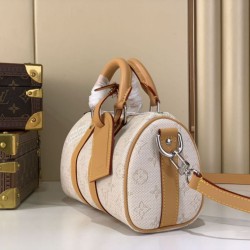 Replica Borse Alta Qualità Louis Vuitton M27161 Keepall Bandoulière 25 Albicocca Fiore Imitazioni Replica qualità specchio Borse Alta Qualità Louis Vuitton M27161 Keepall Bandoulière 25 Albicocca Fiore