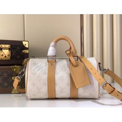 Bora Pari all'originale replica Keepall Bandoulière 25 M27161 Albicocca Fiore