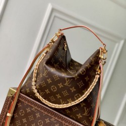 Replica qualità specchio Borsa a spalla Louis Vuitton Multipass M27825