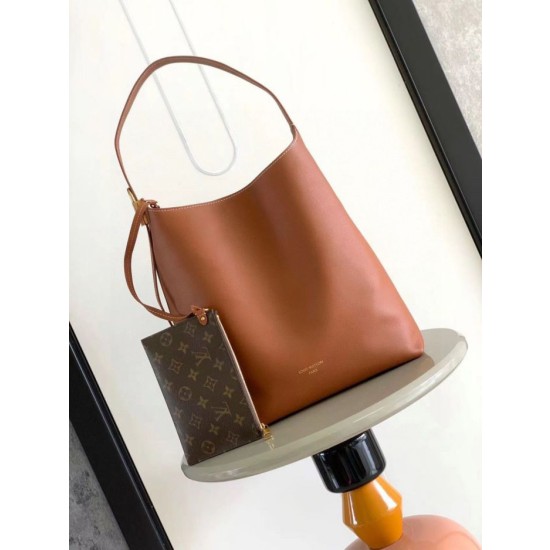 Borsa a secchiello LV Low Key Hobo M24856 Nero
