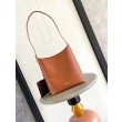 Borsa a secchiello LV Low Key Hobo m24974 Marrone
