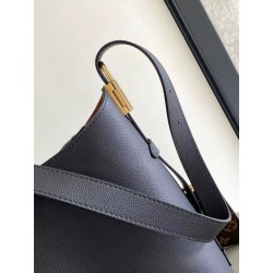 Borsa a secchiello LV Low Key Hobo piccola M25352 Marrone