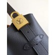 Borsa a secchiello LV Low Key Hobo piccola M25352 Marrone