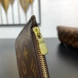 Borsa a secchiello LV Low Key Hobo piccola M25352 Nero
