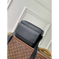 Borse Imitazioni a tracolla Boarding LV LV Aerogram da uomo M15265 Nera