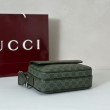Borsa a tracolla grande Gucci Savoy in tessuto GG Monogram rivestito Marrone 834458 Borsa a tracolla grande Gucci Savoy in tessuto GG Monogram rivestito Marrone 834458