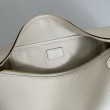 Borse Imitazioni a tracolla Gucci Half Horsebit Mini/media 860787 Pelle Granata Marrone