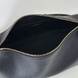 Borsa a tracolla Gucci Half Horsebit Mini/media 860787 Pelle Granata Nero