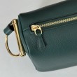 Borse Replica Alta Qualità a tracolla Gucci Half Horsebit Mini/media 860787 Pelle Granata Verde