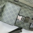 Borse Firmate Replica a tracolla piccola Gucci GG Monogram 795479 Zaino in tessuto GG verde