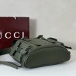 Borse Firmate Replica a tracolla piccola Gucci GG Monogram 795479 Zaino in tessuto GG verde