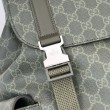 Borse Firmate Replica a tracolla piccola Gucci GG Monogram 795479 Zaino in tessuto GG verde