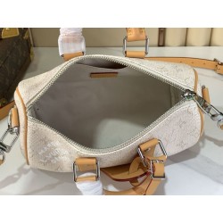 Borse Replica Alta Qualità LV M27161 Keepall Bandoulière 25 Albicocca Fiore