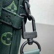 Borsa messenger da uomo LV Trio M27154 Verde