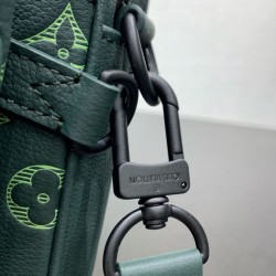 Borsa messenger da uomo LV Trio M27154 Verde