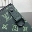 Borsa messenger da uomo LV Trio M27154 Verde