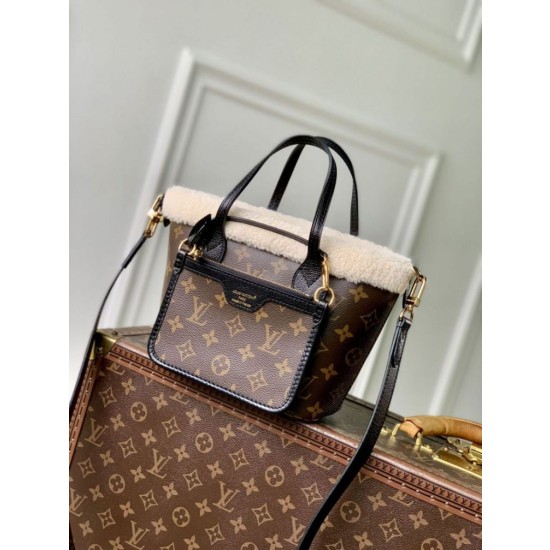 Borsa Replica 1:1 Neverfull Bandoulière Inside Out BB LV M26315