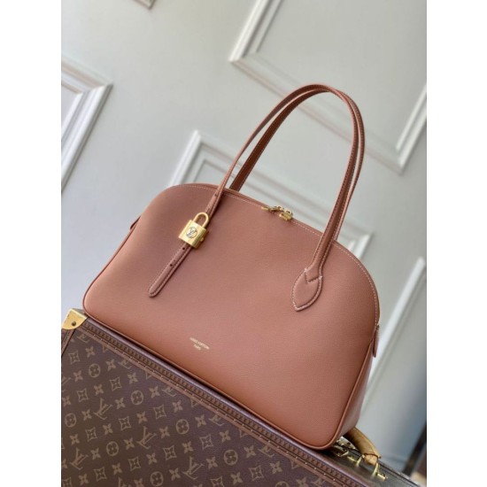 Qualità superiore replica tote LV Low Key Duffle M26688 Marrone