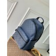 Borse Firmate Replica zaino Discovery LV da uomo M14884 Blu