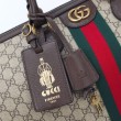 Gucci 772314 Bora Pari all'originale replica a mano mini Ophidia in GG Supreme Nero