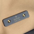 Gucci 837466 Borse Replica tote grande Giglio in denim GG nero
