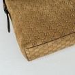 Gucci 850546 850926 borsa tote grande Beatrix in pelle scamosciata Marrone