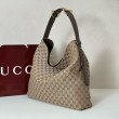 Gucci 850546 850926 borsa tote grande Beatrix in tela GG Marrone