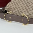 Gucci 850546 850926 borsa tote grande Beatrix in tela GG Marrone