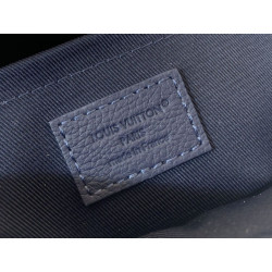 LV Borse Replica da uomo Boarding Messenger LV Aerogram M15260 Blu