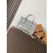 LV Borsa tote Onthego PM M26373 Argento