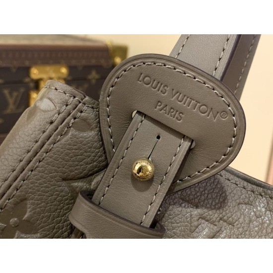 Replica Borsa a secchiello LV All In One PM M25890 Grigio-verde fumé Imitazioni Replica qualità specchio Borsa a secchiello LV All In One PM M25890 Grigio-verde fumé