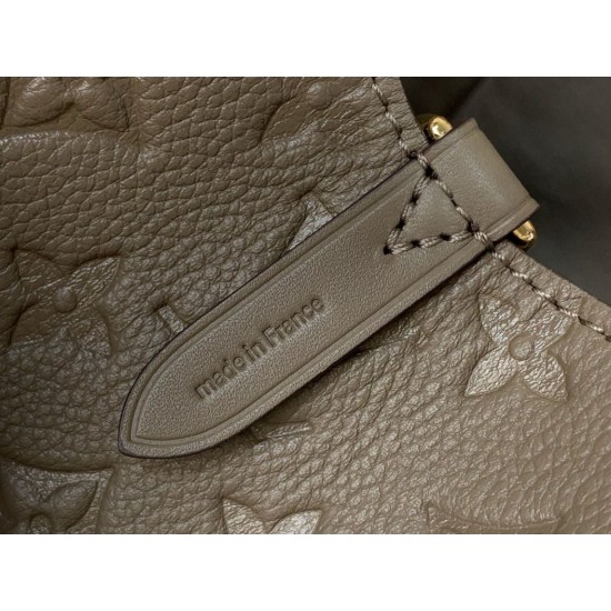 Replica Borsa a secchiello LV All In One PM M25890 Grigio-verde fumé Imitazioni Replica qualità specchio Borsa a secchiello LV All In One PM M25890 Grigio-verde fumé