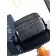 Borsa a tracolla con cerniera Dior Rider 2.0 nera Gravity