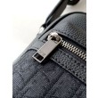 Borsa a tracolla con cerniera Dior Rider 2.0 nera obliqua con nero