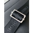 Borsa a tracolla con cerniera Dior Rider 2.0 nera obliqua con nero