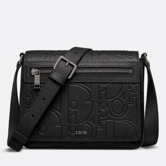 Bora Pari all'originale replica a tracolla Dior da uomo con patta nera Gravity